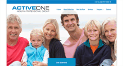 Desktop Screenshot of activeonegroup.com